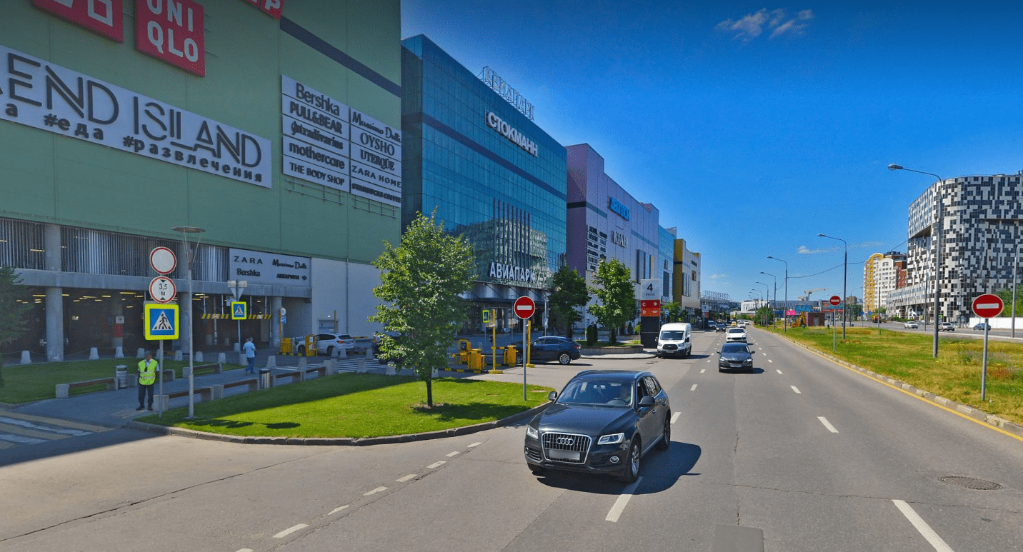 Парковка в ТЦ Авиапарк Москва) — стоимость парковки